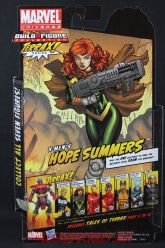 The Return of Marvel Legends Wave One Hope Summers Package Rear