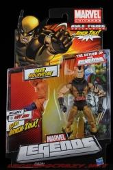 The Return of Marvel Legends Wave Two Dark Wolverine Package Front
