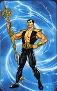 Namor the Sub-Mariner - Superhuman Registration Act Card Back