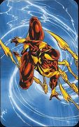 Superhuman Registration Act Card Back - Iron Spider-Man