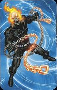 Superhuman Registration Act Card Back - Ghost Rider