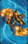 Superhuman Registration Act Card Back - Thanos