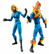 Invisible Woman and Human Torch Two-Pack Group