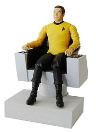 Captain Kirk in Command Chair