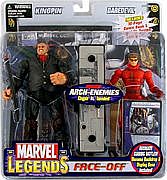 Toy Biz Marvel Legends Face Off - Daredevil versus Kingpin Variant