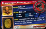 Luke Cage - Superhuman Registration Act Card Front