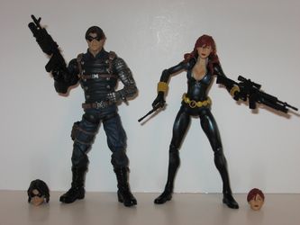 Black Widow and Winter Soldier