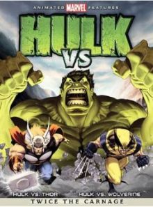 Hulk versus Wolverine Animated DVD